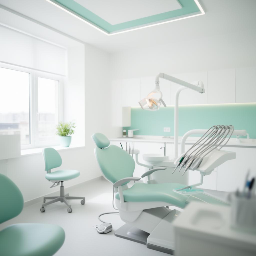Modern dental clinic interior